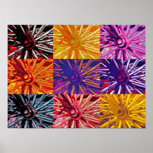 ワゴンホイール ポスター (正面)