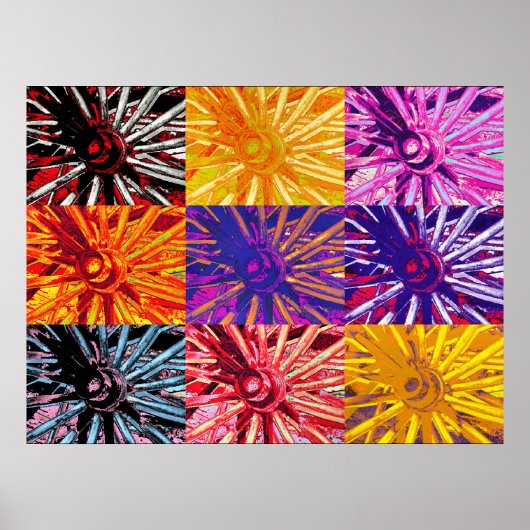 ワゴンホイール ポスター (正面)