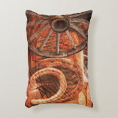 ワゴンホ素朴イールホースショースウエスタンスタイル アクセントクッション (正面(垂直))