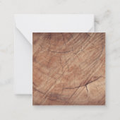 ワゴンホ素朴イールホースショースウエスタンスタイル ノートカード (裏面)