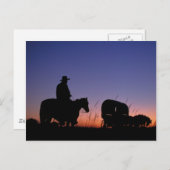 ワゴン列車 ポストカード (正面/裏面)