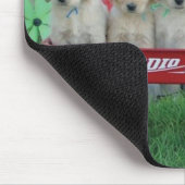 ワゴン子犬のマウスパッド マウスパッド (コーナー)