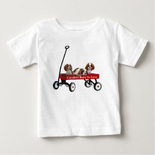 ワゴン幼児のユニセックスなワイシャツの騎士 ベビーTシャツ