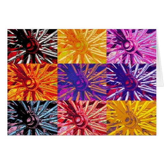 ワゴン車用グリーティングカード (正面横)