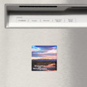 ワサッチ山脈、ユタの風景 マグネット (インサイチュ (食洗機))