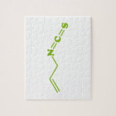 ワサビアリルイソチオシアン酸塩分子式 ジグソーパズル (縦)