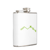 ワサビアリルイソチオシアン酸塩分子式 フラスク (右)