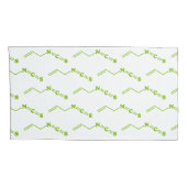 ワサビアリルイソチオシアン酸塩分子式 枕カバー (裏面-右)