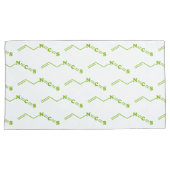 ワサビアリルイソチオシアン酸塩分子式 枕カバー (正面右)