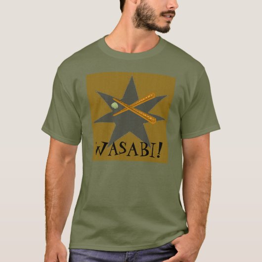 ワサビ! Tシャツ (正面)