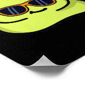 ワサベーフードワサビおもしろいプンダークBG ポスター (角)