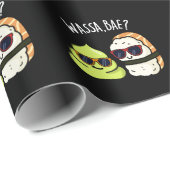 ワサベーフードワサビおもしろいプンダークBG ラッピングペーパー (ロールコーナー)