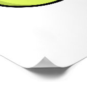 ワサベーフードワサビおもしろいプン ポスター (角)