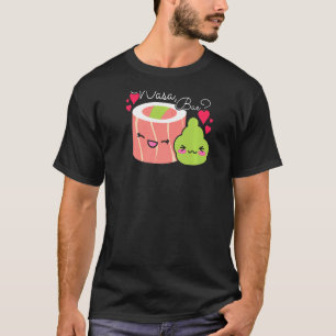 ワサベ寿司とわさび Tシャツ