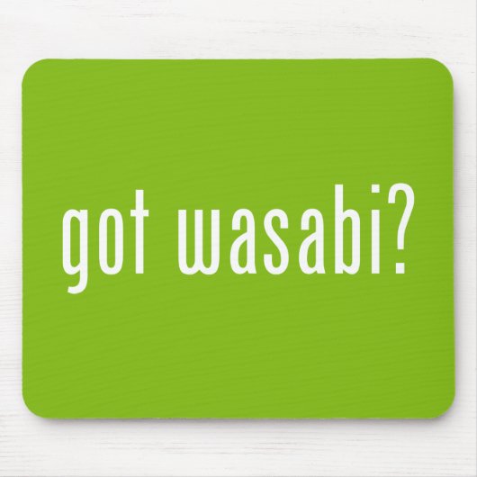 ワサ得ビ? マウスパッド (正面)