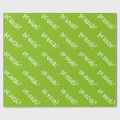 ワサ得ビ？ ラッピングペーパー (フラット)