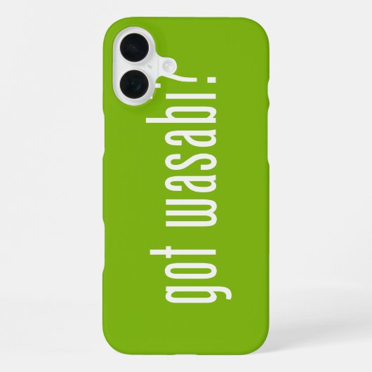 ワサ得ビ？ iPhoneケース (裏面)