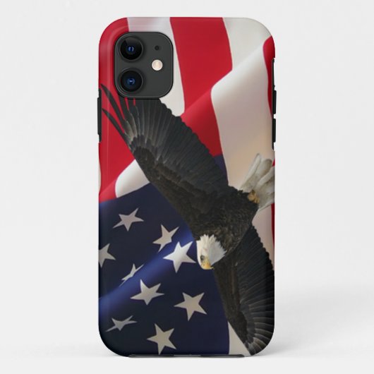 ワシおよび旗2 Case-Mate iPhoneケース (裏面)