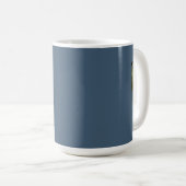 ワシが二羽マグ コーヒーマグカップ (正面右)