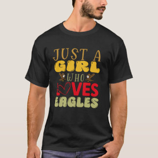 ワシが好きな女の子 ワシ好きのためのおもしろデザイン Tシャツ