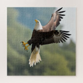 ワシが空を舞い上がる ジグソーパズル (横)