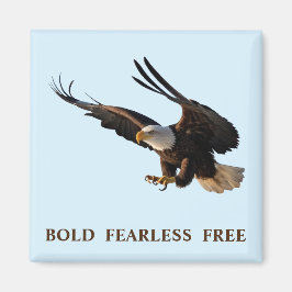 ワシが舞い降りる マグネット