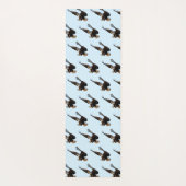 ワシが舞い降りる ヨガマット (裏面)