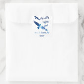 ワシで飛ぶ スクエアシール (バッグ)