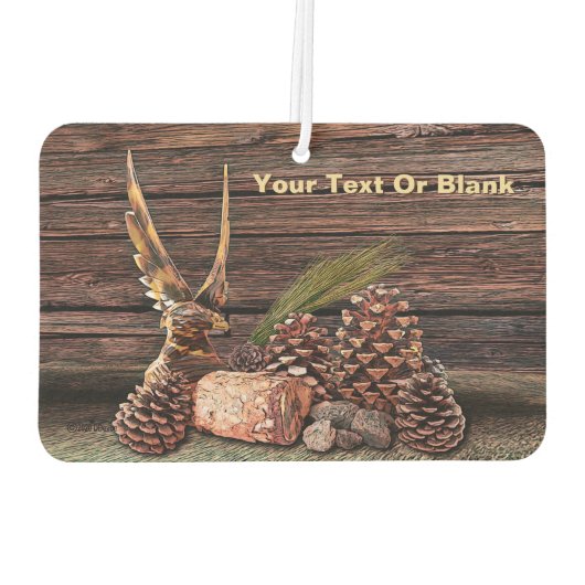 ワシとの静物生活 カーエアーフレッシュナー (裏面)