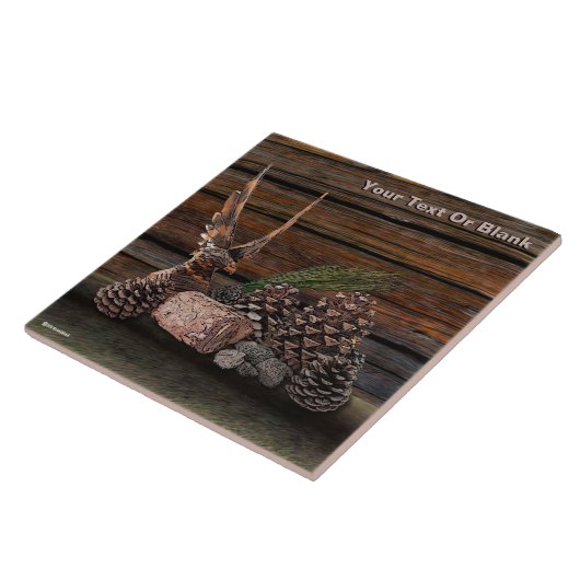 ワシとの静物生活 タイル (側面)