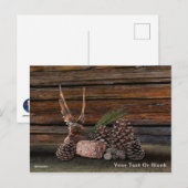 ワシとの静物生活 ポストカード (正面/裏面)