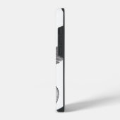 ワシとクモの頭蓋骨 iPhoneケース (左側面)