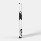 ワシとクモの頭蓋骨 iPhoneケース (右側面)