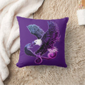 ワシとヘビ クッション (ブランケット)