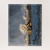 ワシと荒水 ジグソーパズル (縦)