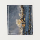 ワシと荒水 タペストリー (正面)