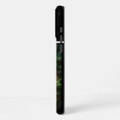 ワシと青い月明かりの川 iPhoneケース (左側面)