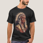 ワシのいるチーフ Tシャツ (正面)