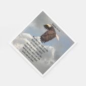 ワシのような羽 スタンダードランチョンナプキン (角)