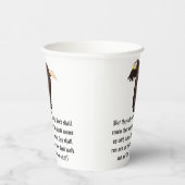 ワシのような羽 紙コップ (右)