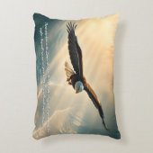 ワシのように羽を上げて舞い上がる | アクセントクッション (正面(垂直))