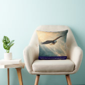 ワシのように羽を上げて舞い上がる | クッション (椅子)