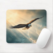 ワシのように飛ぶ マウスパッド (マウス)