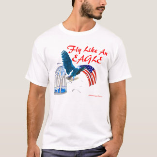 ワシのように飛ぶ Tシャツ