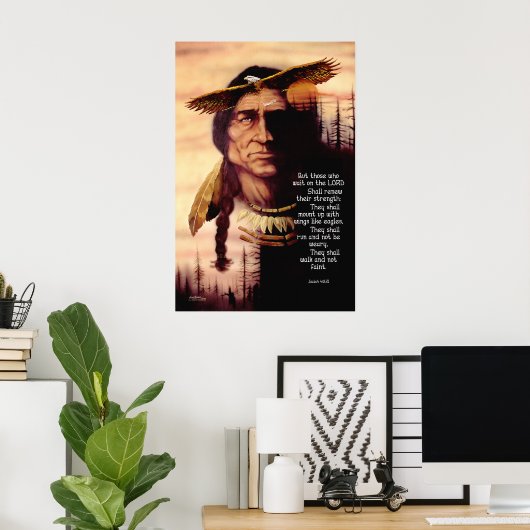 ワシのように ポスター (ホームオフィス)