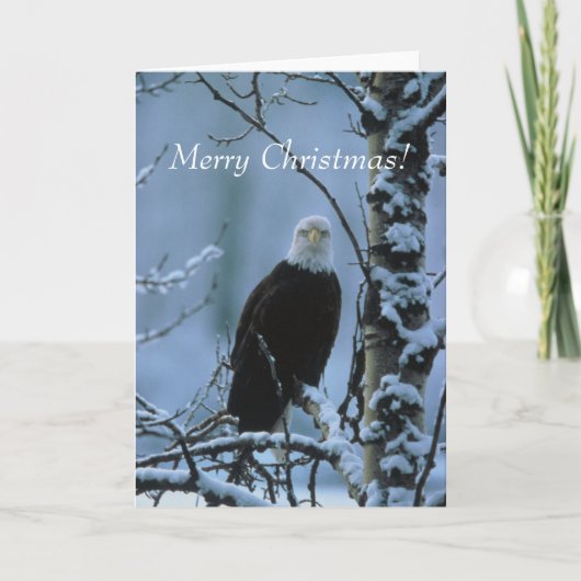 ワシのクリスマス! シーズンカード (正面)