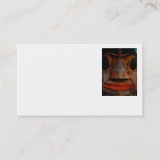 ワシのトーテムの名刺 名刺 (正面)