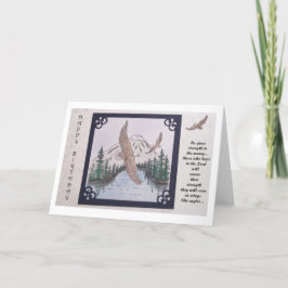 ワシのバースデー・カード カード