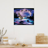 ワシのポスターのように舞い上がる ポスター (キッチン)