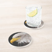 ワシのポートレート コースター (側面)